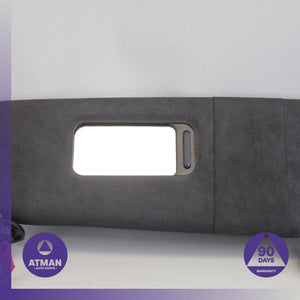 BMW F06 650i 640i Gran Coupe Right Passenger Side Sunvisor Sun Visor Black OEM
