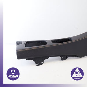 BMW F06 650i Gran Coupe Center Console Trim Cover Panel Black OEM