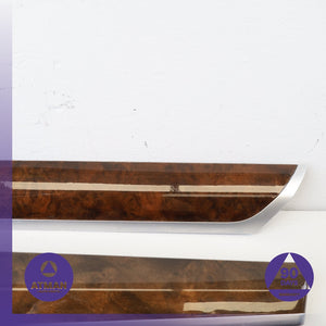 11-18 BMW F25 X3 X4 Front &amp; Rear Interior Door Cover Trim Wood Set OEM