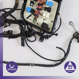 2011 BMW F10 550i GT 650i Engine Motor Wiring Harness 12517606526 OEM — photo 6
