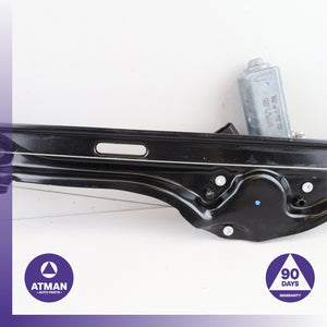 BMW F15 X5 Rear Left Side Window Regulator w/ Motor 51357291951 OEM