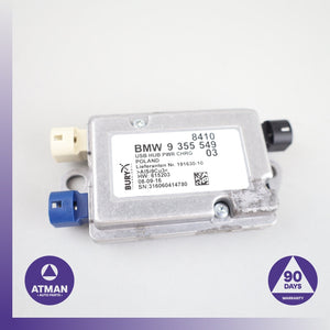 BMW F86 X6M X6 USB Multimedia Hub Control Module 9355549 OEM — photo 2