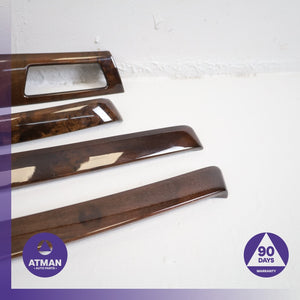 07-13 BMW E92 328i 335i Interior Cover Panel Trim Molding Wood Set OEM