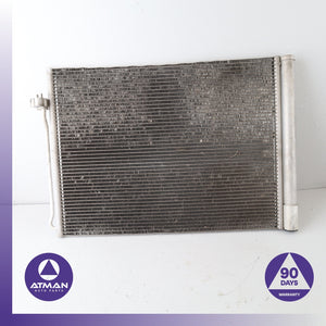 BMW E70 X5 A/C AC Air Conditioning Condenser w/ Line 64509239992 OEM