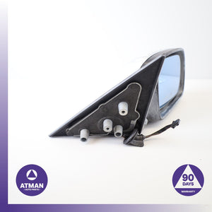 01-06 BMW E46 325Ci 330Ci Right Side Rear View Door Mirror Silver OEM
