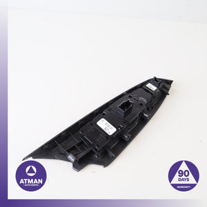 BMW F25 X3 Front Left Door Master Switch w/ Trim Black OEM