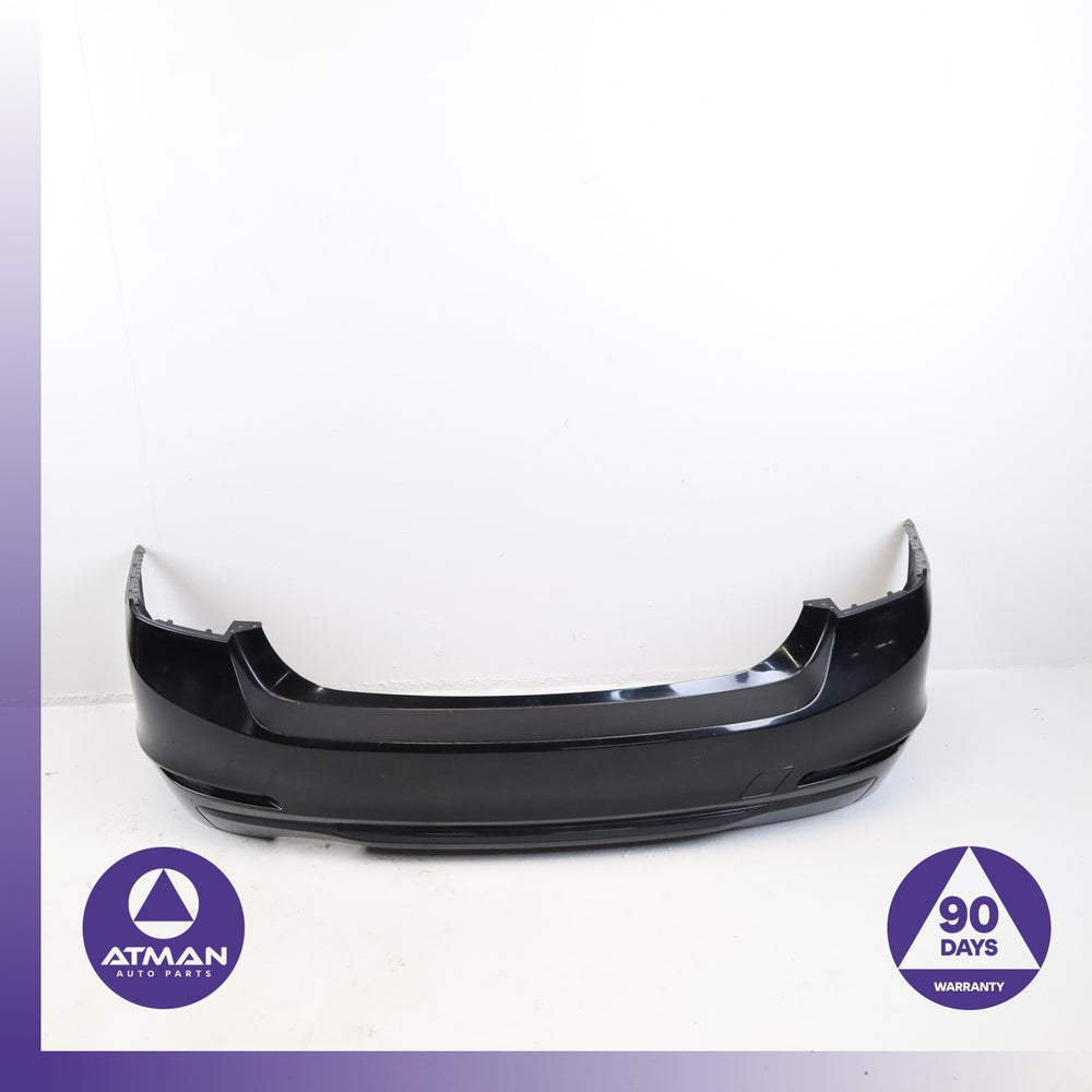 12-15 BMW F30 328i Sport Line Rear Bumper Cover Panel Black 7312731 OEM