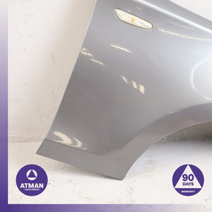 08-13 BMW E82 128i Front Right Fender Cover Panel Gray 41357133228 OEM