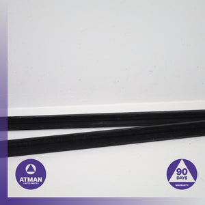 12-18 BMW F12 650i 640i Front Left & Right Door Trim Seal Set 7221177 OEM