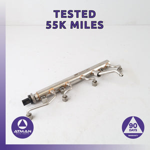 BMW G05 X5 X5M Engine Fuel Injector Rail 13537852403 OEM 55k