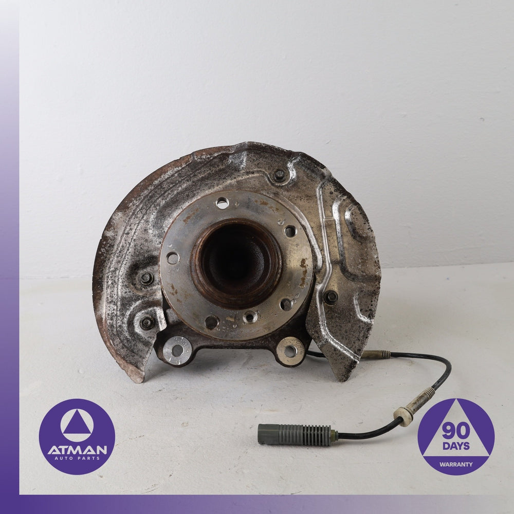 06-16 BMW E90 328i 128i Front Right Side Spindle Knuckle Hub w/ Shield OEM
