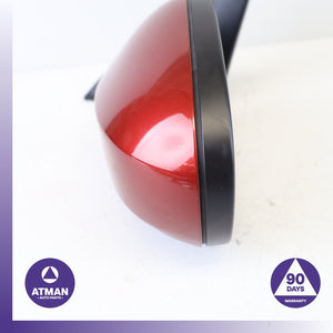 10-13 BMW E93 328i 335i Left Driver Side Exterior Door Mirror Red OEM
