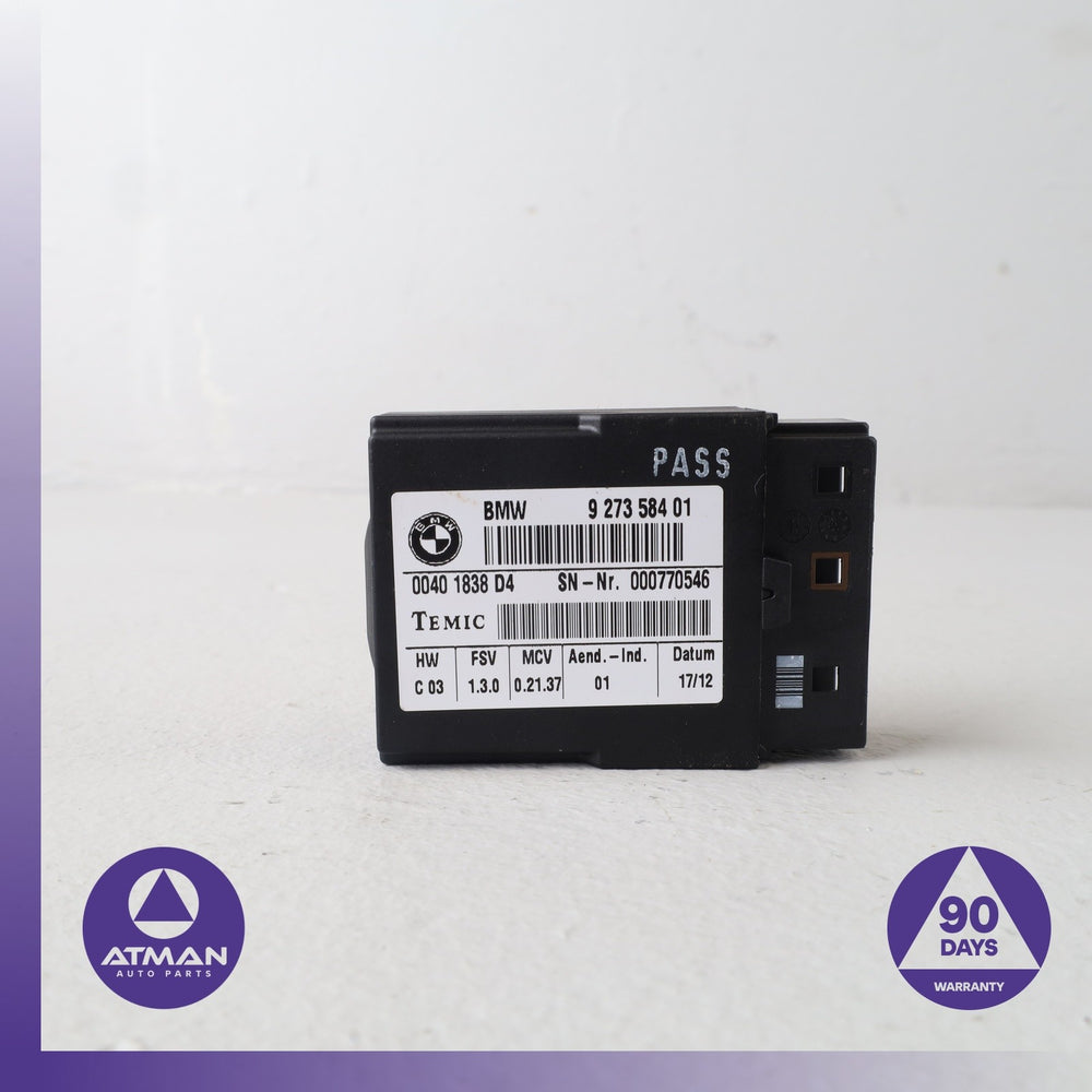BMW E92 328i 335i Coupe Seatbelt Extantion Control Module OEM