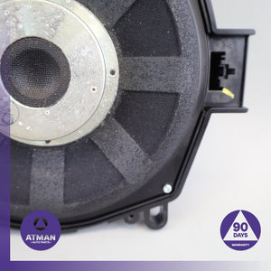 15-19 BMW F86 X6M X6 Bang&amp;Olufsen Front Under Seat Speaker Subwoofer OEM 80k — photo 5