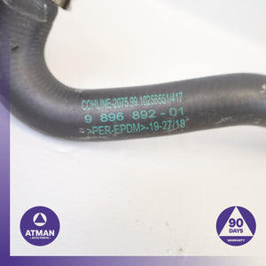 BMW G30 M550i 4.4L V8 N63 Engine Turbocharger Coolant Hose 11539896894 OEM