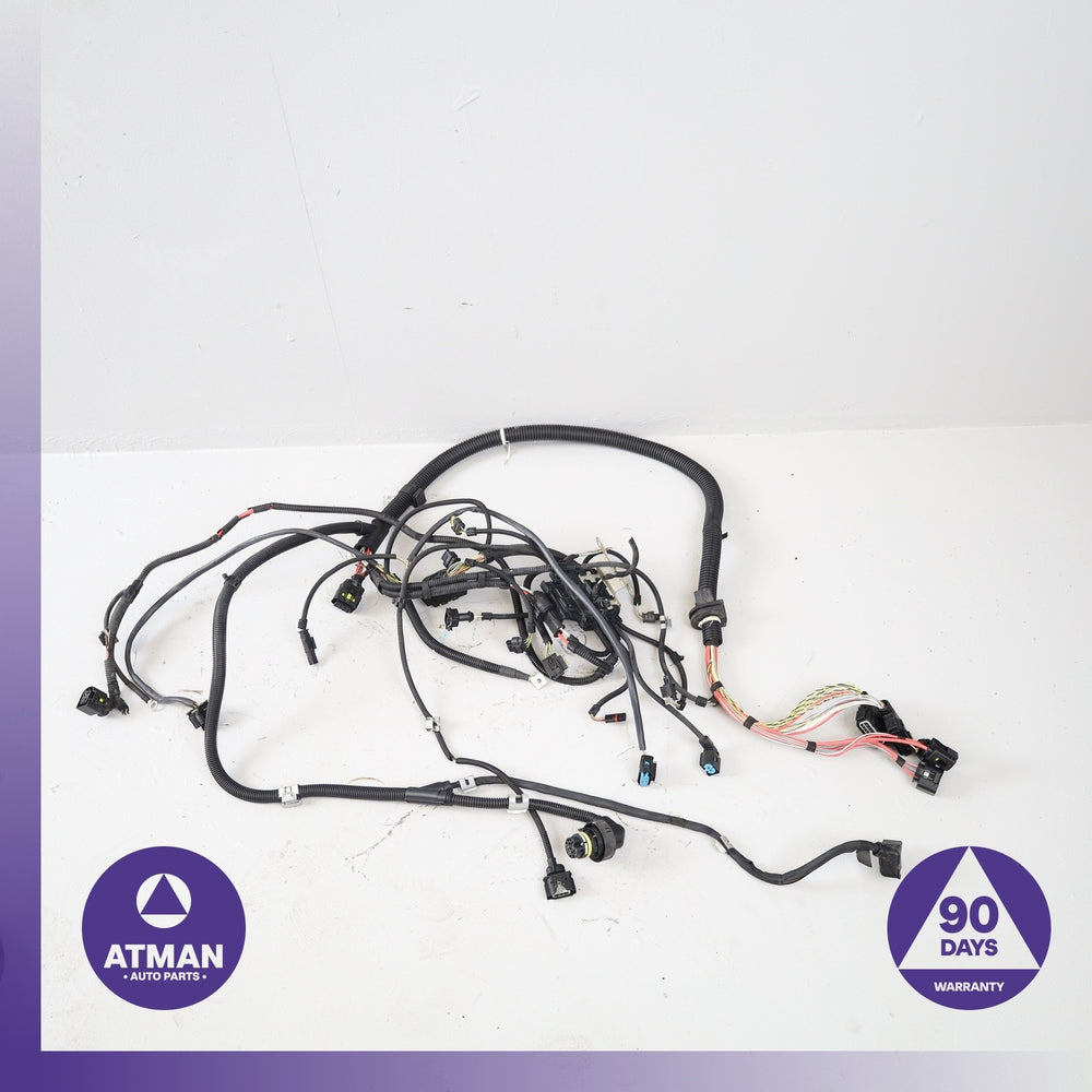 BMW F15 X5 Engine Motor Wire Wiring Harness 12527591981 OEM