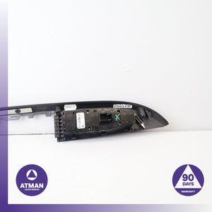 12-19 BMW F06 650i 640i Front Left Interior Door Cover Panel Wood w/ Switch OEM