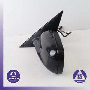 02-08 BMW E66 750i Left Side Exterior Door Mirror Black OEM