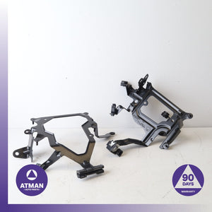 BMW F02 750i 550i 650i 4.4L V8 N63 Left & Right ECU DME Module Bracket Set OEM