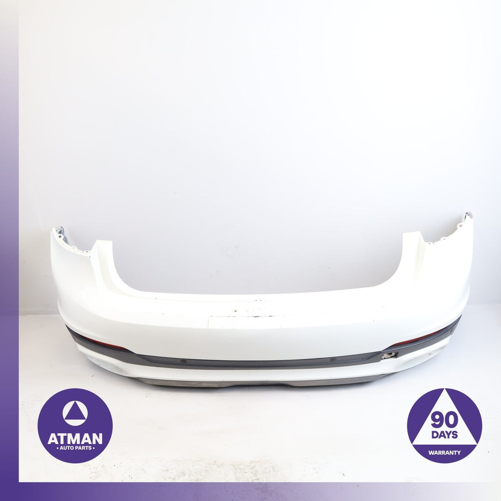 15-19 BMW F16 X6 Rear Bumper Cover Panel Assembly White 51127413500 OEM