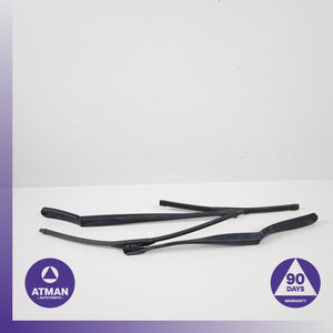 BMW F12 650i 640i Left &amp; Right Windshield Washer Wiper Arm Blade Set OEM