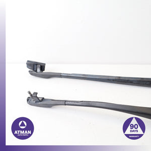 BMW F06 650i 640i Left &amp; Right Windshield Washer Wiper Arm Blade Set OEM