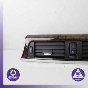 BMW F34 328i GT 428i Front Central Air Vent Grille w/ Trim OEM