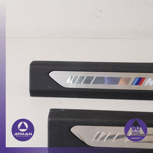 19-23 BMW G05 X5 X6 Front Left & Right Door Illuminated Sill Scuff Plate Set OEM — photo 6