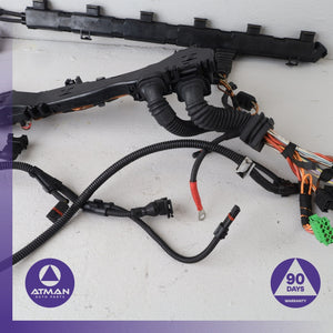 07-13 BMW E90 328i 128i N51 3.0L Engine Fuel Rail Injector Wire Harness OEM