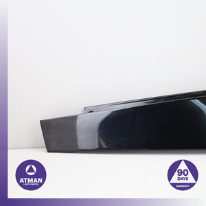 14-18 BMW F15 X5 Rear Left Door B-Pillar Molding 7289653 OEM