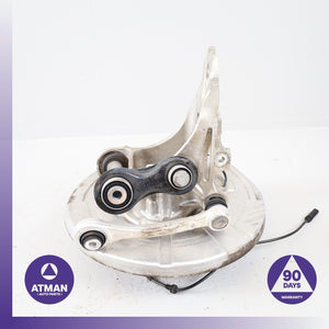14-19 BMW F86 X6M Rear Left Driver Side Spindle Knuckle Hub w/ Shield OEM