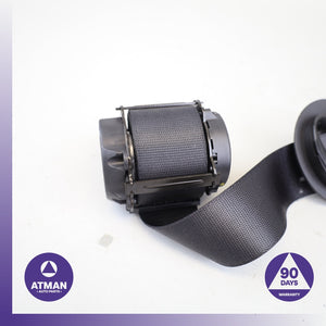 BMW F15 X5 Rear Left Seatbelt Seat Belt Black 72117318377 OEM