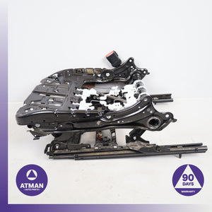 14-19 BMW F15 X5 535i X6 Front Left Seat Base Track Frame Rail w/ Motors OEM