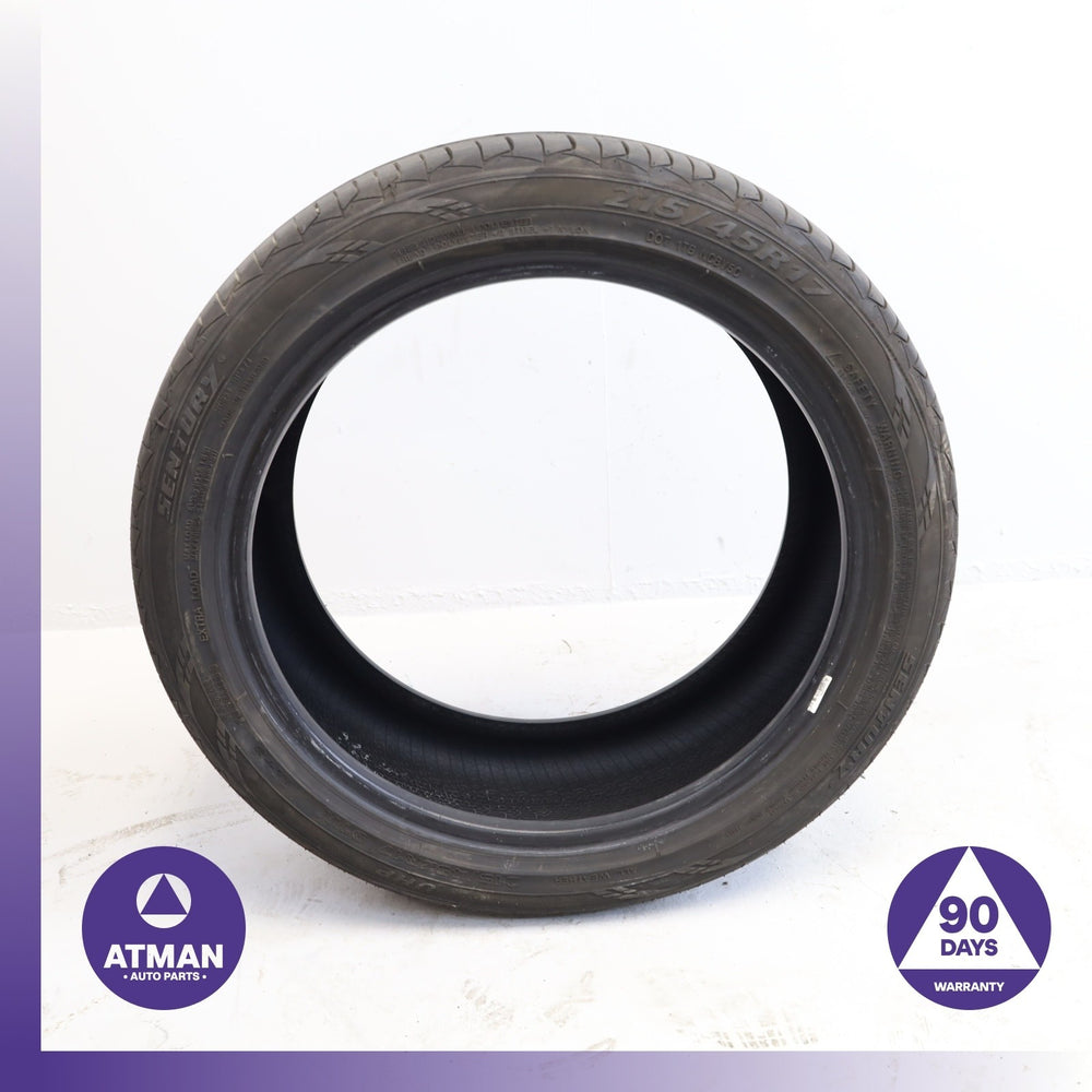 215/45R17 Sentury UHP 215 45 17' 91W DOT 3125 Tire