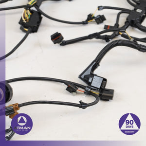 12-16 BMW F30 328i N20 RWD Engine Transmission Wire Harness Set 7634056 OEM