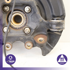 BMW F25 X3 X4 Rear Left Side Spindle Knuckle Hub w/ Shield OEM