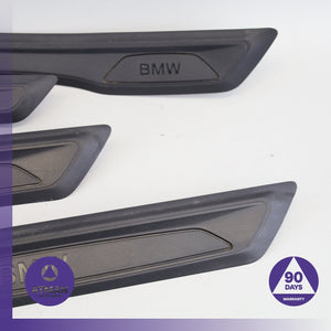 BMW F30 320i Front &amp; Rear Inner Door Step Sill Panel Set OEM