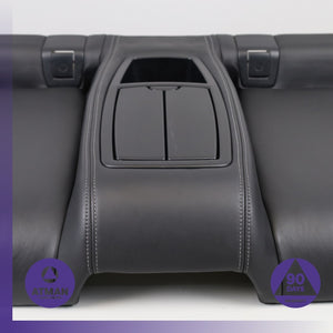 15-20 BMW F83 M4 Convertible Rear Left & Right Lower Seat Cushion Set Black OEM