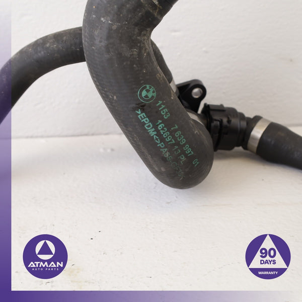 BMW F30 328i 320i 2.0L Engine Radiator Coolant Hose Pipe Set OEM