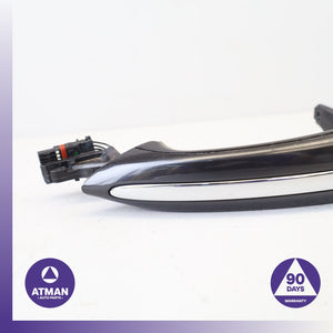BMW F07 535i GT Rear Left Driver Door Handle Gray OEM