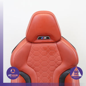 20-25 BMW F98 F97 X4M X3M Front Right Passenger Seat Cushion Assembly Red OEM