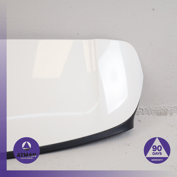 07-13 BMW E70 X5M X5 Rear Top Upper Lid Spoiler White OEM
