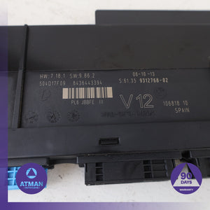 BMW F07 535i GT Power Control Junction Box Control Module 9312768 OEM