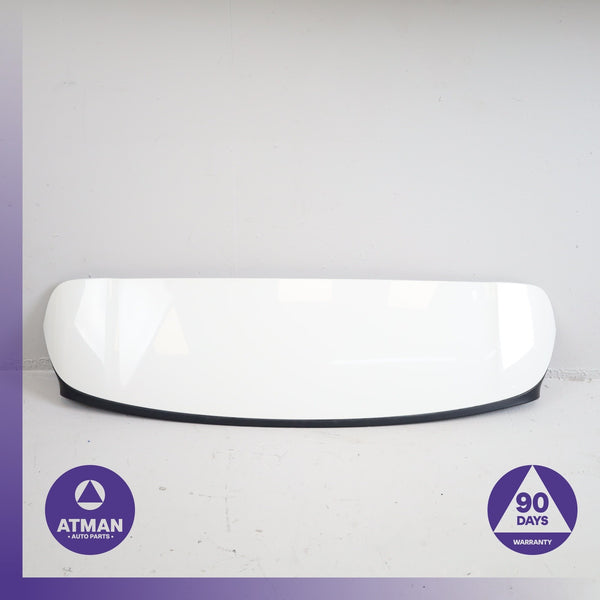 07-13 BMW E70 X5M X5 Rear Top Upper Lid Spoiler White OEM