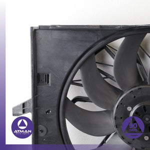 04-10 BMW E60 528i 750i 645Ci 600W RWD Engine Motor Cooling Fan Shroud OEM