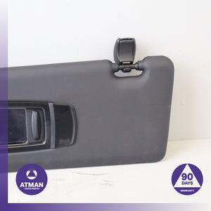 BMW F16 X6 X6M Left Driver Side Sunvisor Sun Visor Black 51168061369 OEM