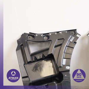 BMW F25 X3 Rear Bumper Support Panel Bracket Set OEM