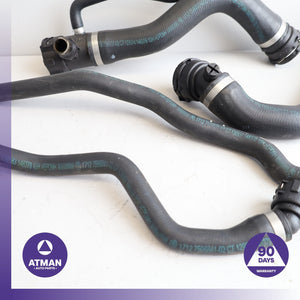 BMW F30 328i 320i N20 2.0L Engine Radiator Coolant Hose Set OEM