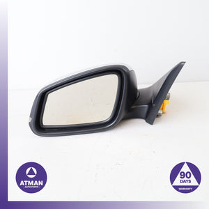 14-16 BMW F34 328i 335i GT Left Driver Side Rear View Mirror Silver OEM