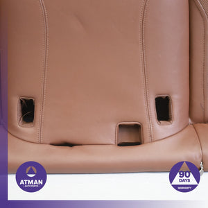 13-19 BMW F06 650i 640i Rear Lower Bench Seat Cushion Nappa Leather Brown OEM